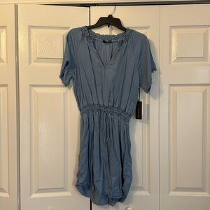 Black Tape Light weight Chambrey dress, NWT